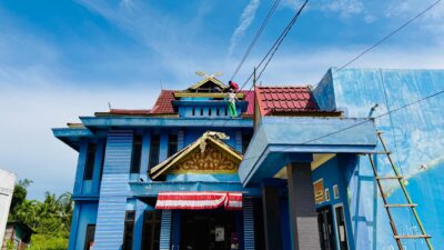 Kantor Lurah Tanjung Palas Kembali di Renovasi