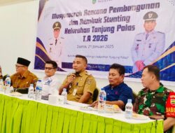 Kelurahan Tanjung palas menggelar acara Musrenbang dan Rembuk Stunting di Hotel The Zuri