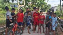Anak-anak Tanjung Palas Kembali Ramaikan Lapangan, Kurangi Main Gadget