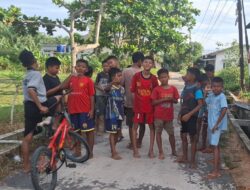 Anak-anak Tanjung Palas Kembali Ramaikan Lapangan, Kurangi Main Gadget