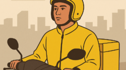 Perjuangan Menjadi Driver Demi Menghalalkannya (Kisah AAR, Sang Driver Berjaket Kuning)