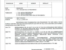 Mendagri Tugaskan Wagub Riau Jalankan Tugas Gubernur Usai Penangkapan Abdul Wahid oleh KPK